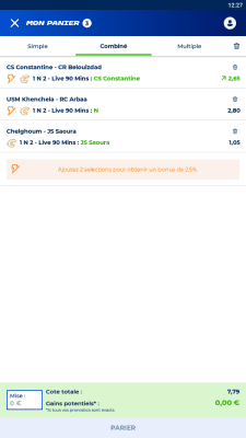 Capture d'écran de l'application Parions Sport - #10