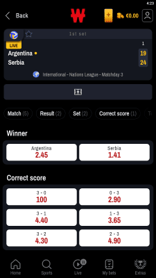 Capture d'écran de l'application Winamax - #5
