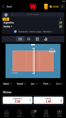 Capture d'écran de l'application Winamax - #6