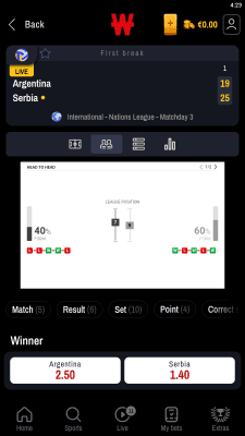 Capture d'écran de l'application Winamax - #7