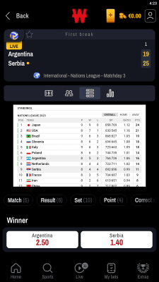 Capture d'écran de l'application Winamax - #8