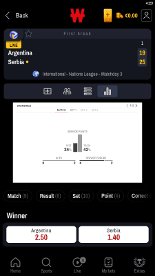 Capture d'écran de l'application Winamax - #9