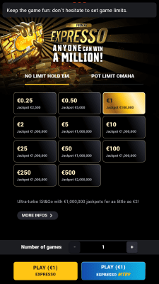 Capture d'écran de l'application Winamax - #11