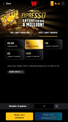 Capture d'écran de l'application Winamax - #12