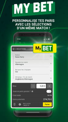 Capture d'écran de l'application Unibet - #3