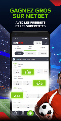 Capture d'écran de l'application Netbet - #1