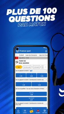 Capture d'écran de l'application France Pari - #4