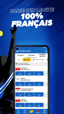 Capture d'écran de l'application France Pari - #5