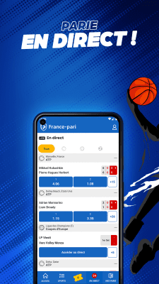 Capture d'écran de l'application France Pari - #6