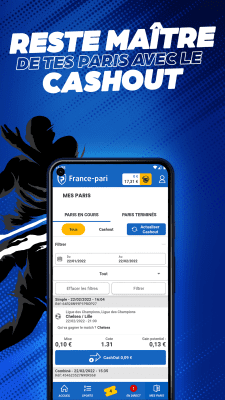 Capture d'écran de l'application France Pari - #7