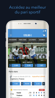 Capture d'écran de l'application Genybet - #5