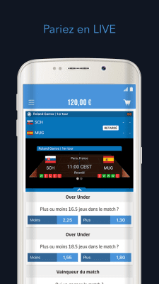 Capture d'écran de l'application Genybet - #6