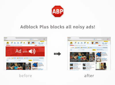 Capture d'écran de l'application Adblock Plus pour Firefox - #6