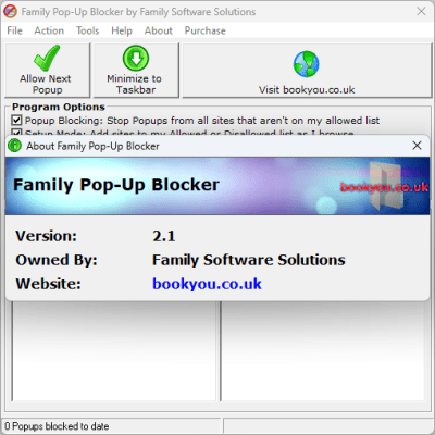 Capture d'écran de l'application Family PopUP Blocker - #2