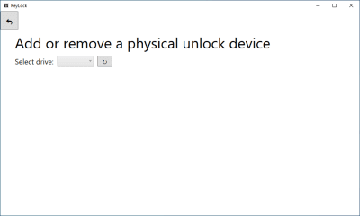 Capture d'écran de l'application KeyLock - #2