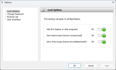 Capture d'écran de l'application Protected Folder - #2