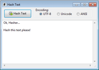 Capture d'écran de l'application Den4B Hasher - #5