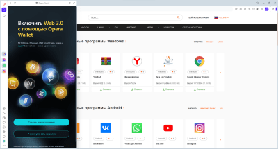 Capture d'écran de l'application Opera pour Windows - #7