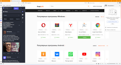 Capture d'écran de l'application Vivaldi pour Windows - #3