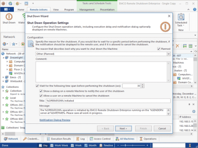 Capture d'écran de l'application EMCO Remote Shutdown - #2