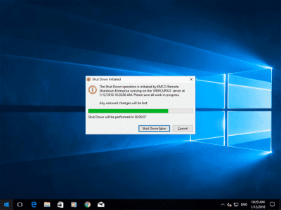 Capture d'écran de l'application EMCO Remote Shutdown - #8
