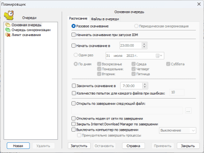 Capture d'écran de l'application Internet Download Manager - #5