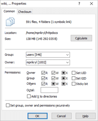 Capture d'écran de l'application WinSCP - #6
