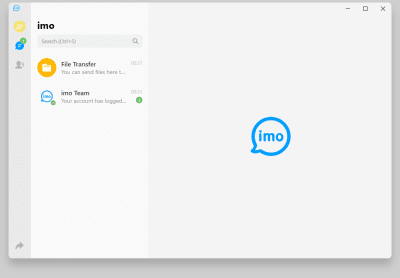 Capture d'écran de l'application Imo Messenger - #1