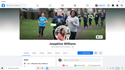 Capture d'écran de l'application Facebook - #3