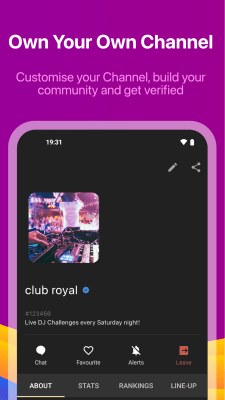 Capture d'écran de l'application WOLF (anciennement Palringo) - #6