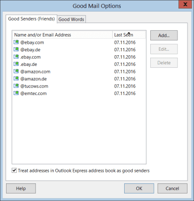Capture d'écran de l'application MailBell - #5