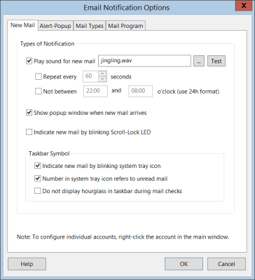 Capture d'écran de l'application MailBell - #7