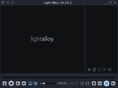 Capture d'écran de l'application Light Alloy - #1