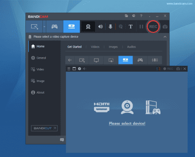 Capture d'écran de l'application Bandicam - #5