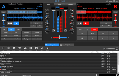 Capture d'écran de l'application DJ Music Mixer - #1