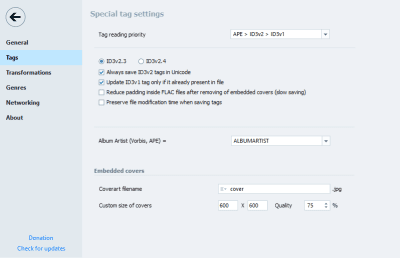 Capture d'écran de l'application TagScanner - #3