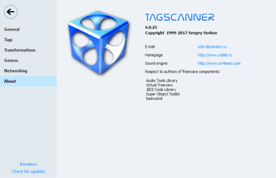 Capture d'écran de l'application TagScanner - #7