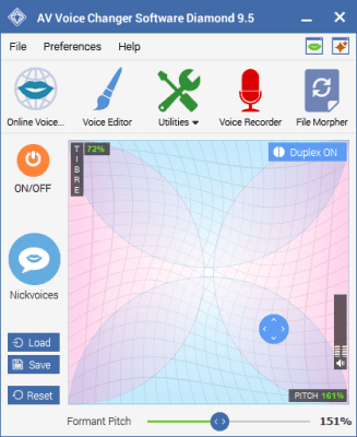 Capture d'écran de l'application AV Voice Changer Software Diamond - #2