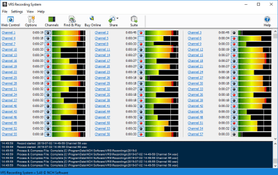 Capture d'écran de l'application VRS Recording System - #1