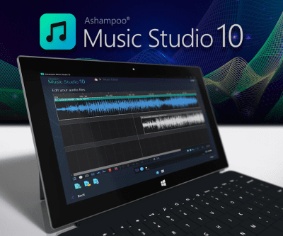 Capture d'écran de l'application Ashampoo Music Studio - #2