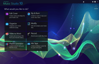 Capture d'écran de l'application Ashampoo Music Studio - #5