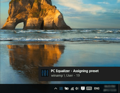 Capture d'écran de l'application PC Equalizer - #8