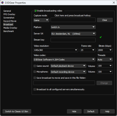 Capture d'écran de l'application D3DGear - #5
