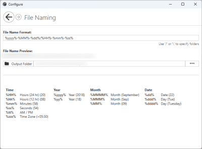 Capture d'écran de l'application Captura - #4