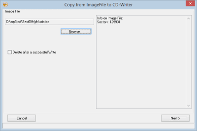 Capture d'écran de l'application CloneCD - #3