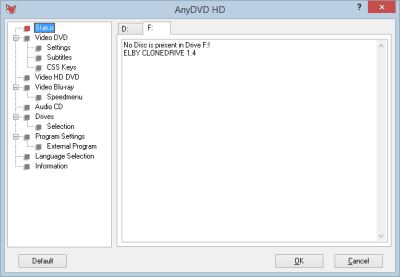 Capture d'écran de l'application AnyDVD HD - #3