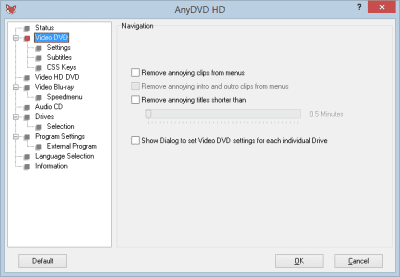 Capture d'écran de l'application AnyDVD HD - #4