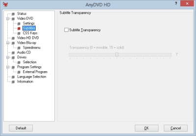 Capture d'écran de l'application AnyDVD HD - #6