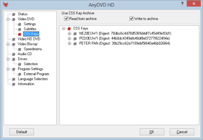 Capture d'écran de l'application AnyDVD HD - #7