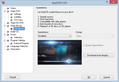 Capture d'écran de l'application AnyDVD HD - #10